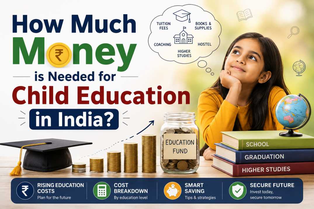 How Much Money is Needed for Child Education in India?